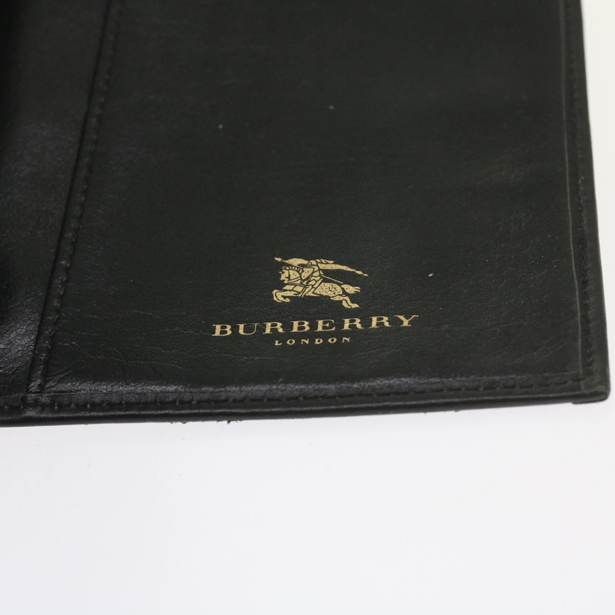 BURBERRY Nova Check Day Planner Cover Nylon Beige Auth 60443