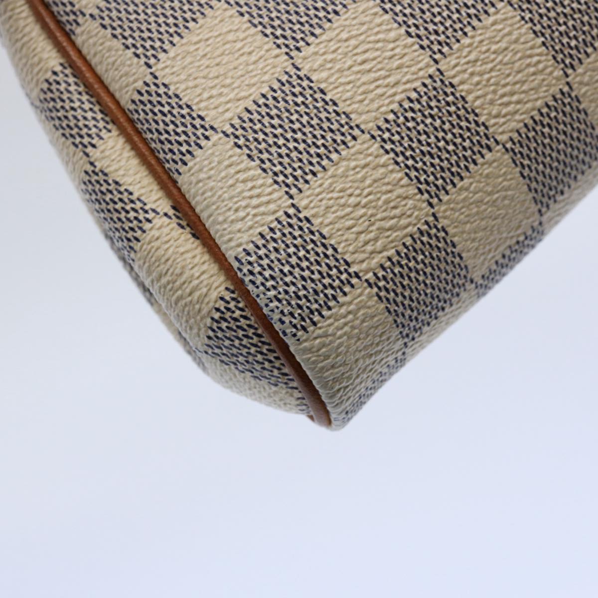 LOUIS VUITTON Damier Azur Eva Shoulder Bag 2way N55214 LV Auth 60463