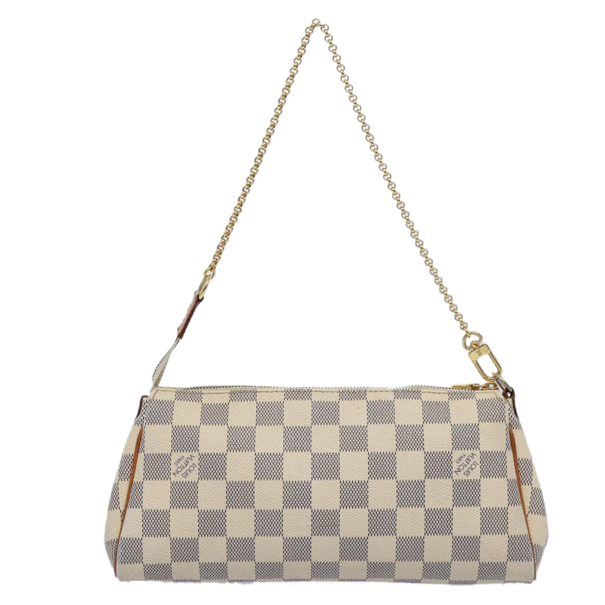 LOUIS VUITTON Damier Azur Eva Shoulder Bag 2way N55214 LV Auth 60463