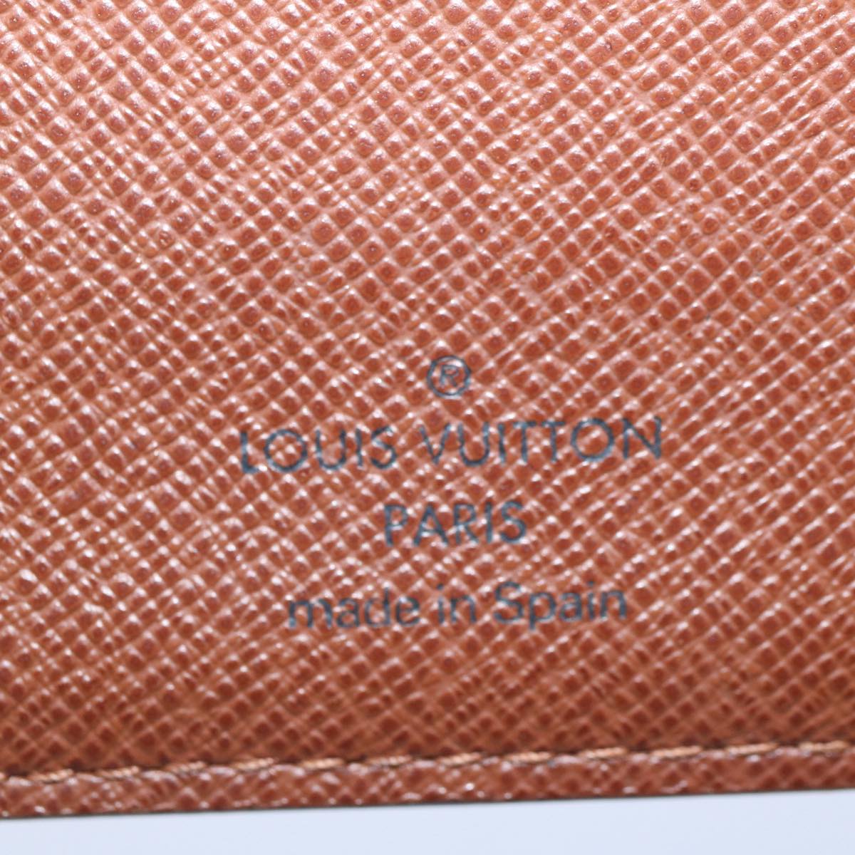 LOUIS VUITTON Monogram Panda Portefeuille Marco Wallet M61666 LV Auth 60478