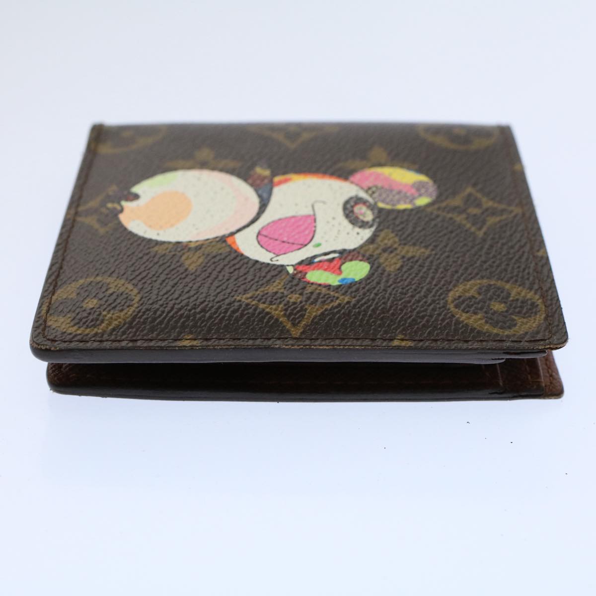 LOUIS VUITTON Monogram Panda Portefeuille Marco Wallet M61666 LV Auth 60478