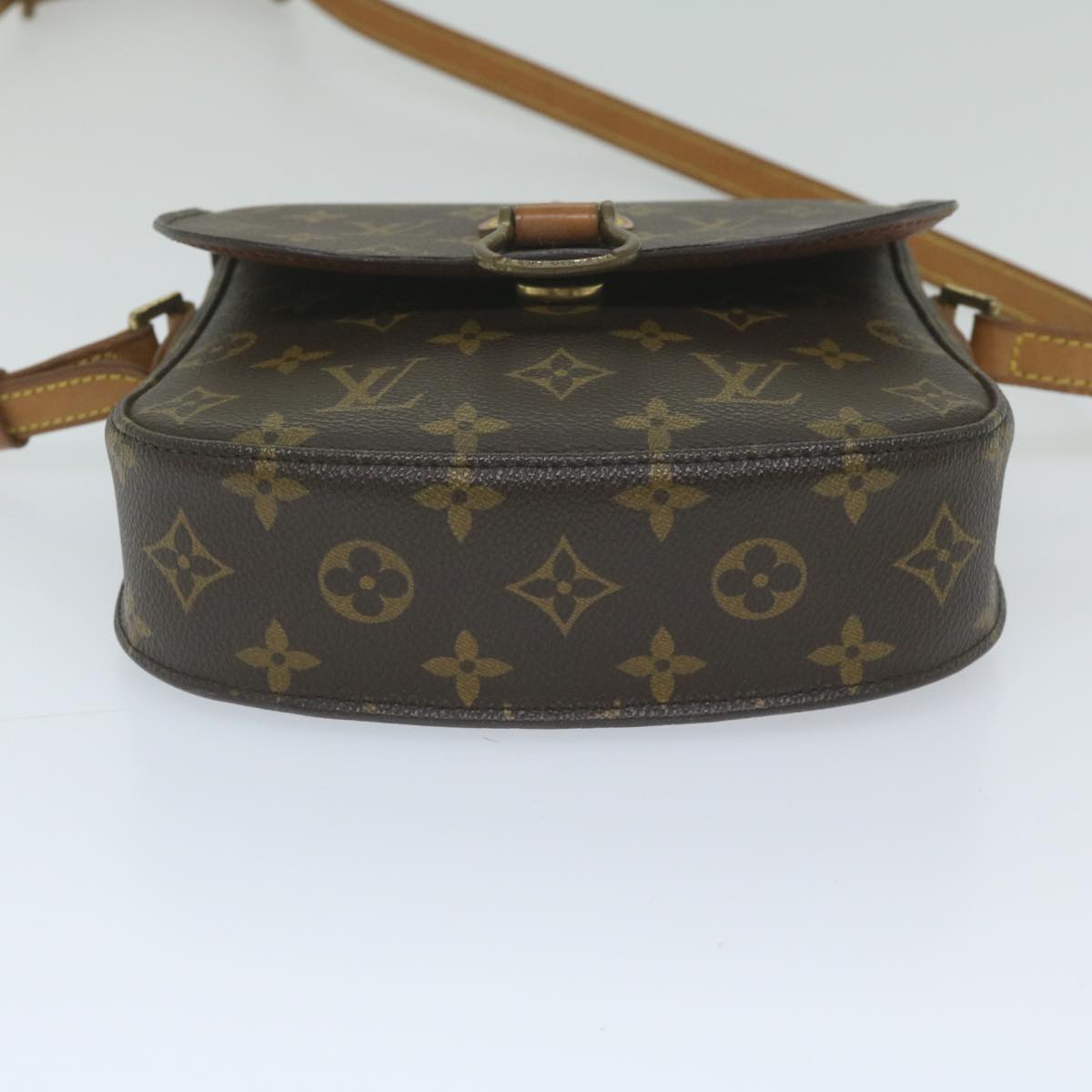 LOUIS VUITTON Monogram Saint Cloud MM Shoulder Bag M51243 LV Auth 60482