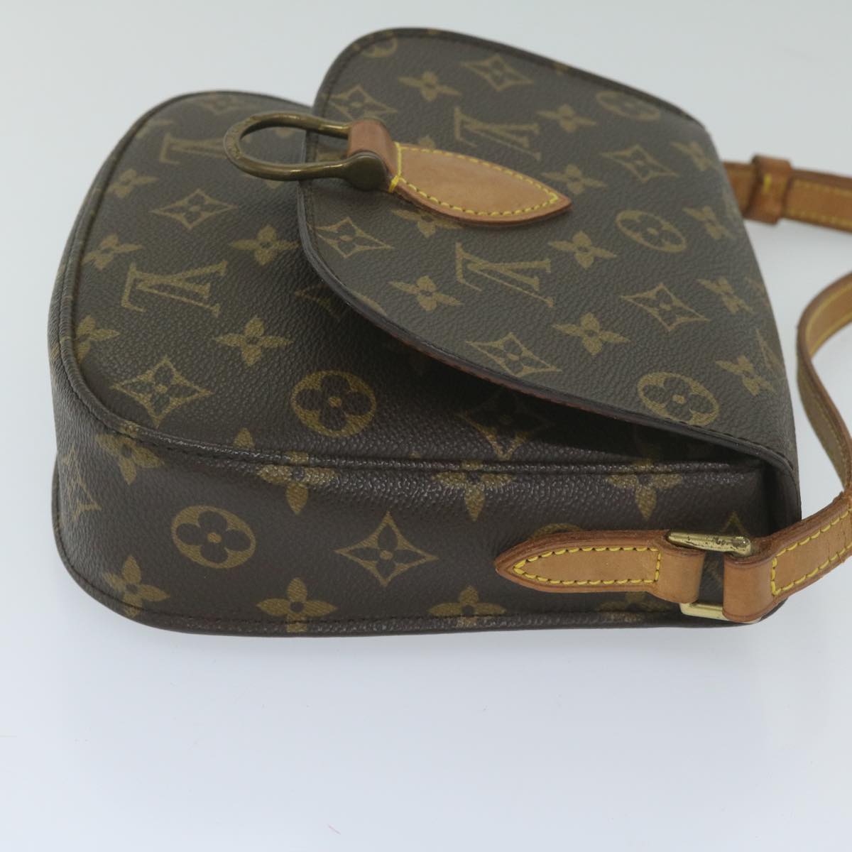 LOUIS VUITTON Monogram Saint Cloud MM Shoulder Bag M51243 LV Auth 60482