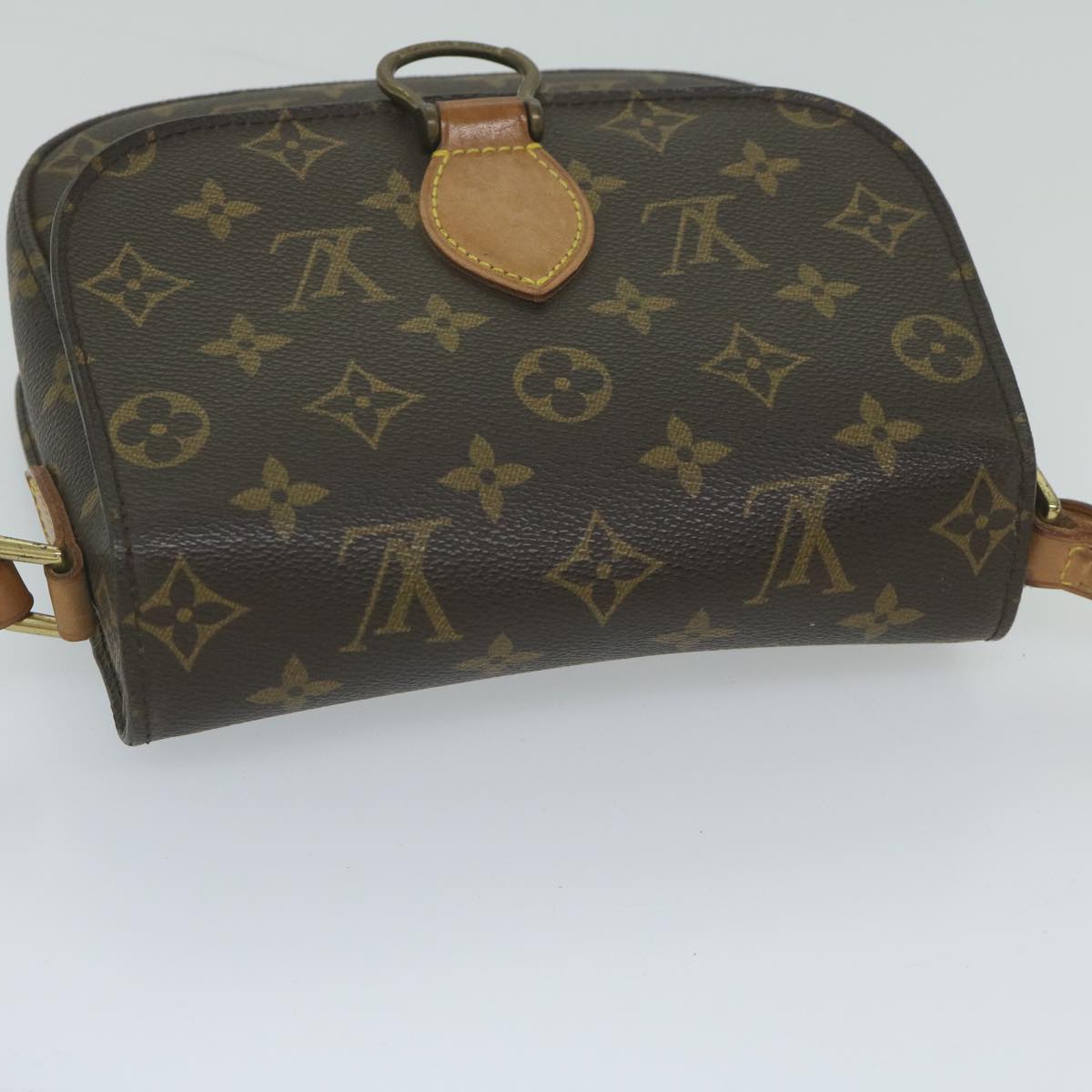 LOUIS VUITTON Monogram Saint Cloud MM Shoulder Bag M51243 LV Auth 60482