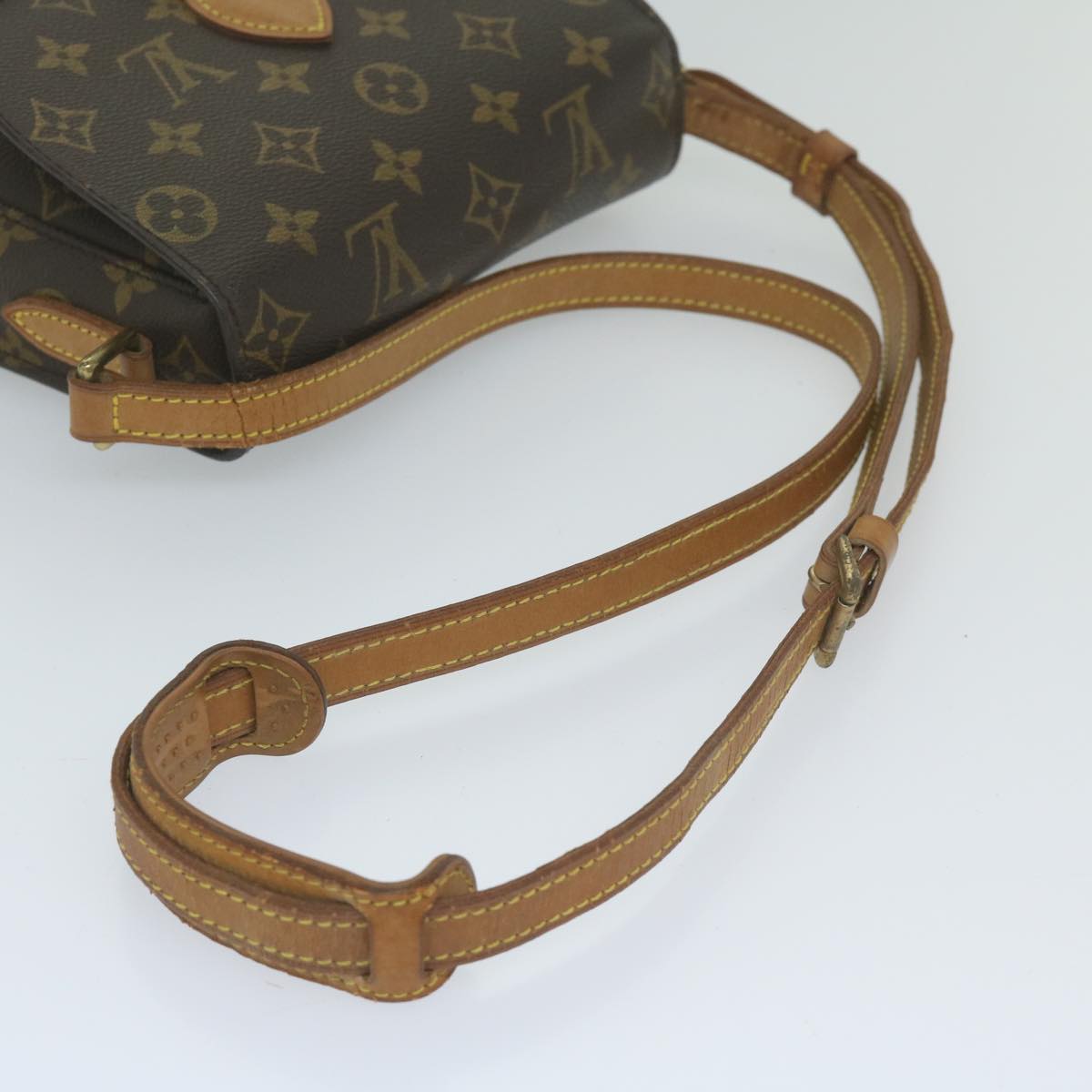 LOUIS VUITTON Monogram Saint Cloud MM Shoulder Bag M51243 LV Auth 60482