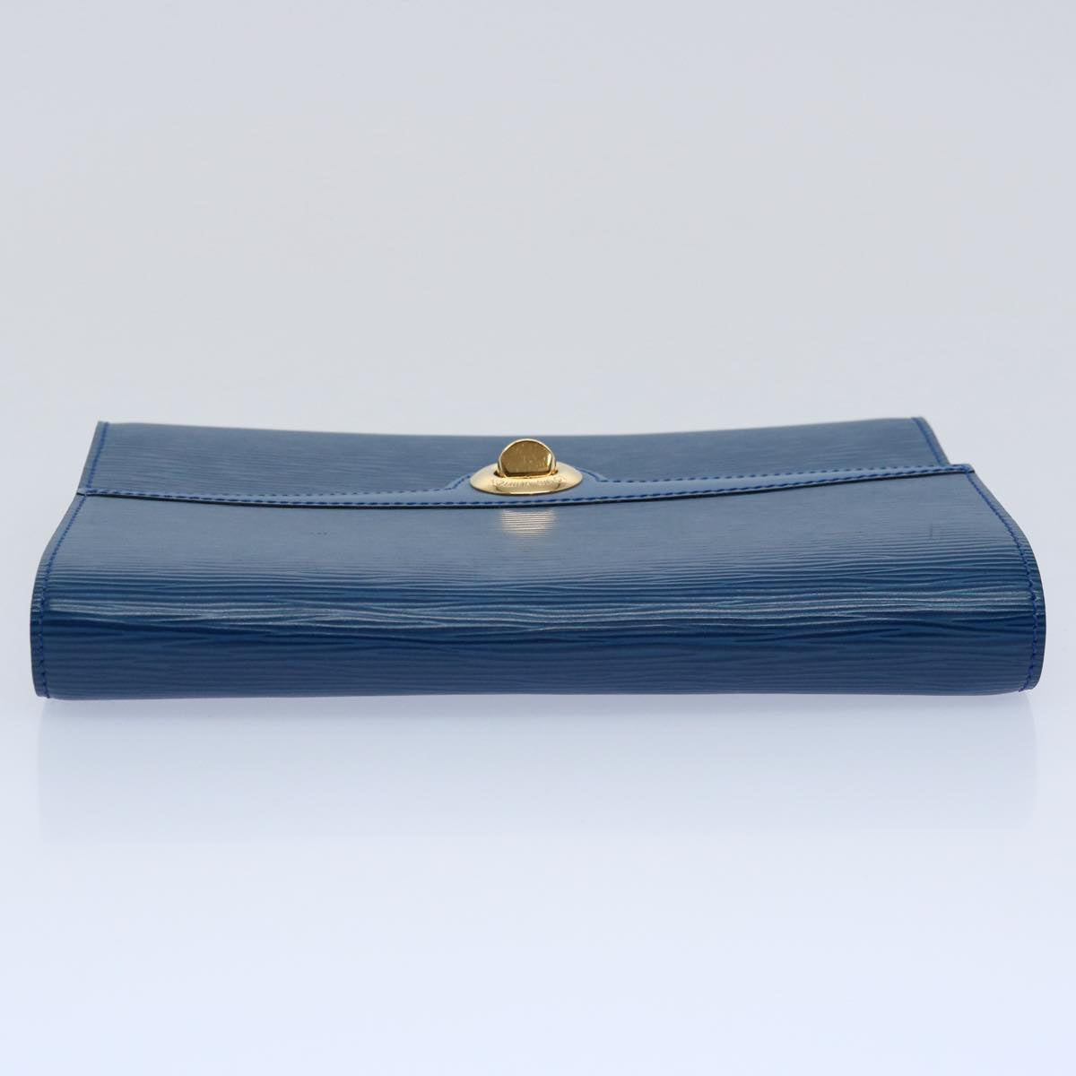 LOUIS VUITTON Epi Pochette Arche Shoulder Bag Blue M52575 LV Auth 60484