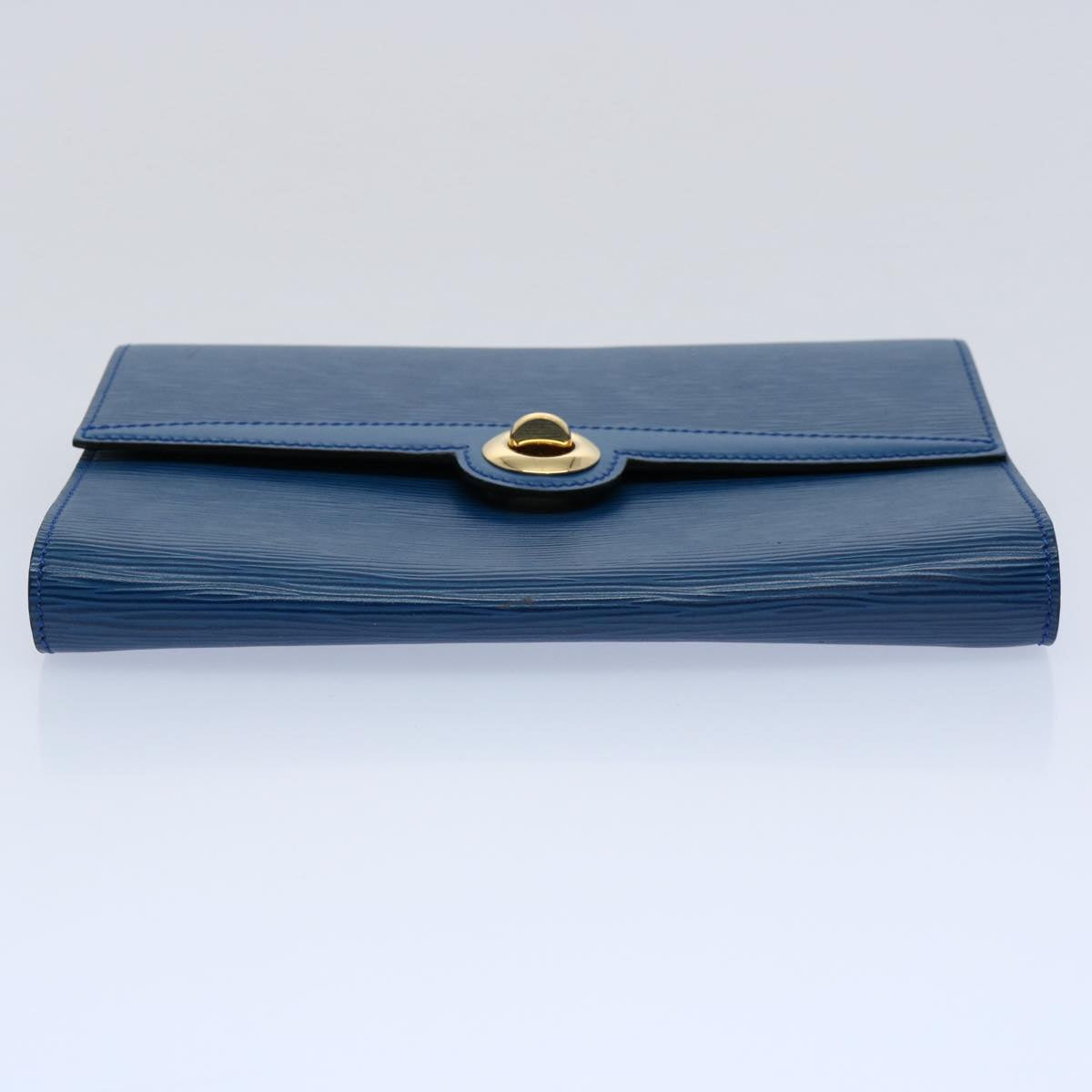 LOUIS VUITTON Epi Pochette Arche Shoulder Bag Blue M52575 LV Auth 60484