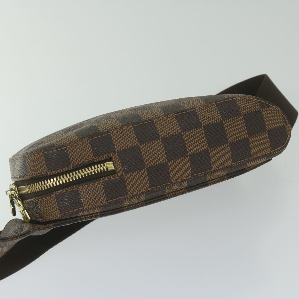 LOUIS VUITTON Damier Ebene Geronimos Shoulder Bag N51994 LV Auth 60490