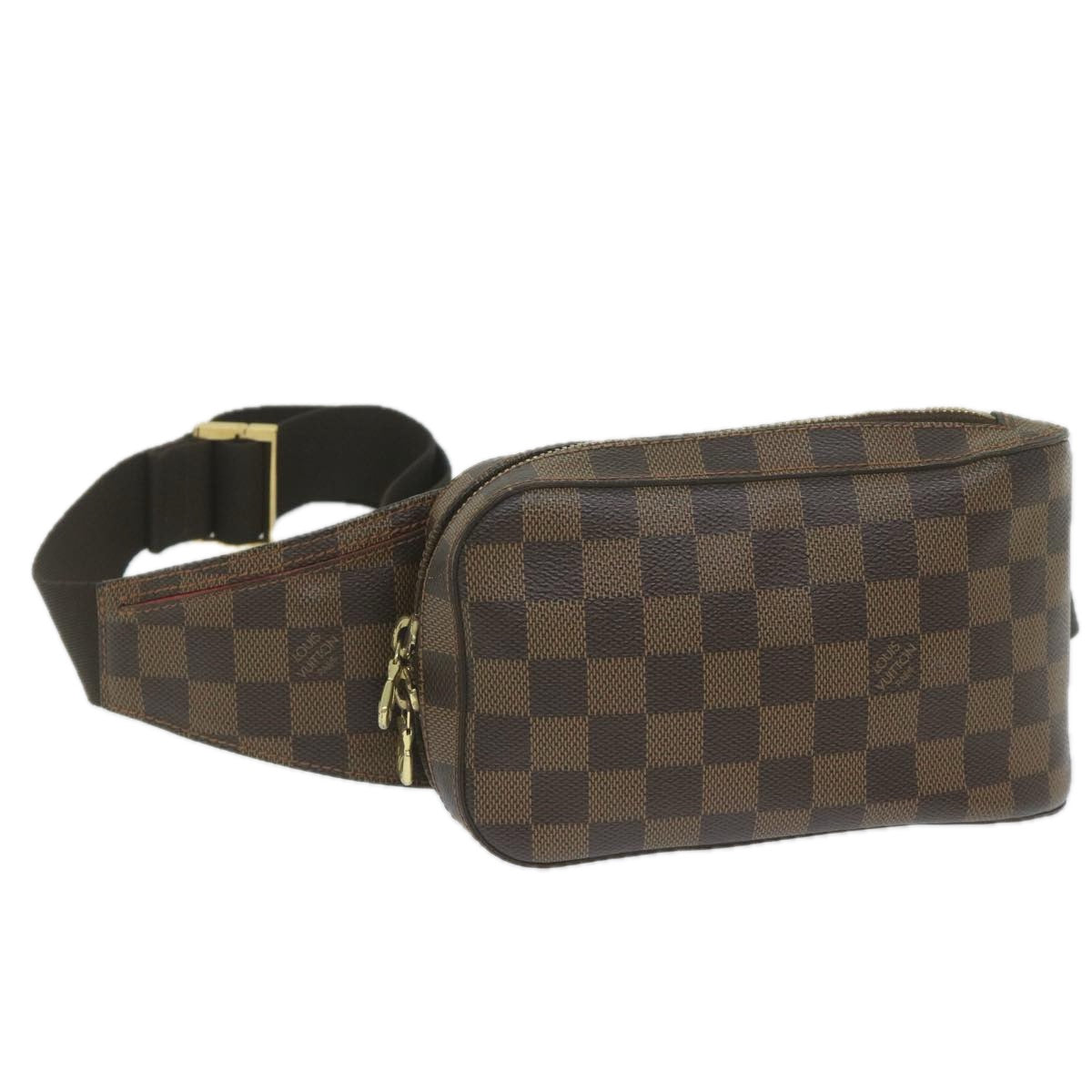 LOUIS VUITTON Damier Ebene Geronimos Shoulder Bag N51994 LV Auth 60491