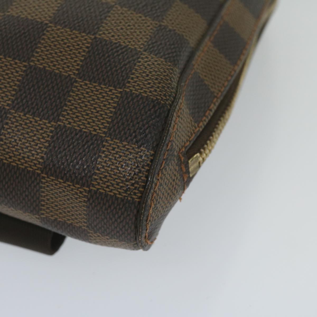 LOUIS VUITTON Damier Ebene Geronimos Shoulder Bag N51994 LV Auth 60491