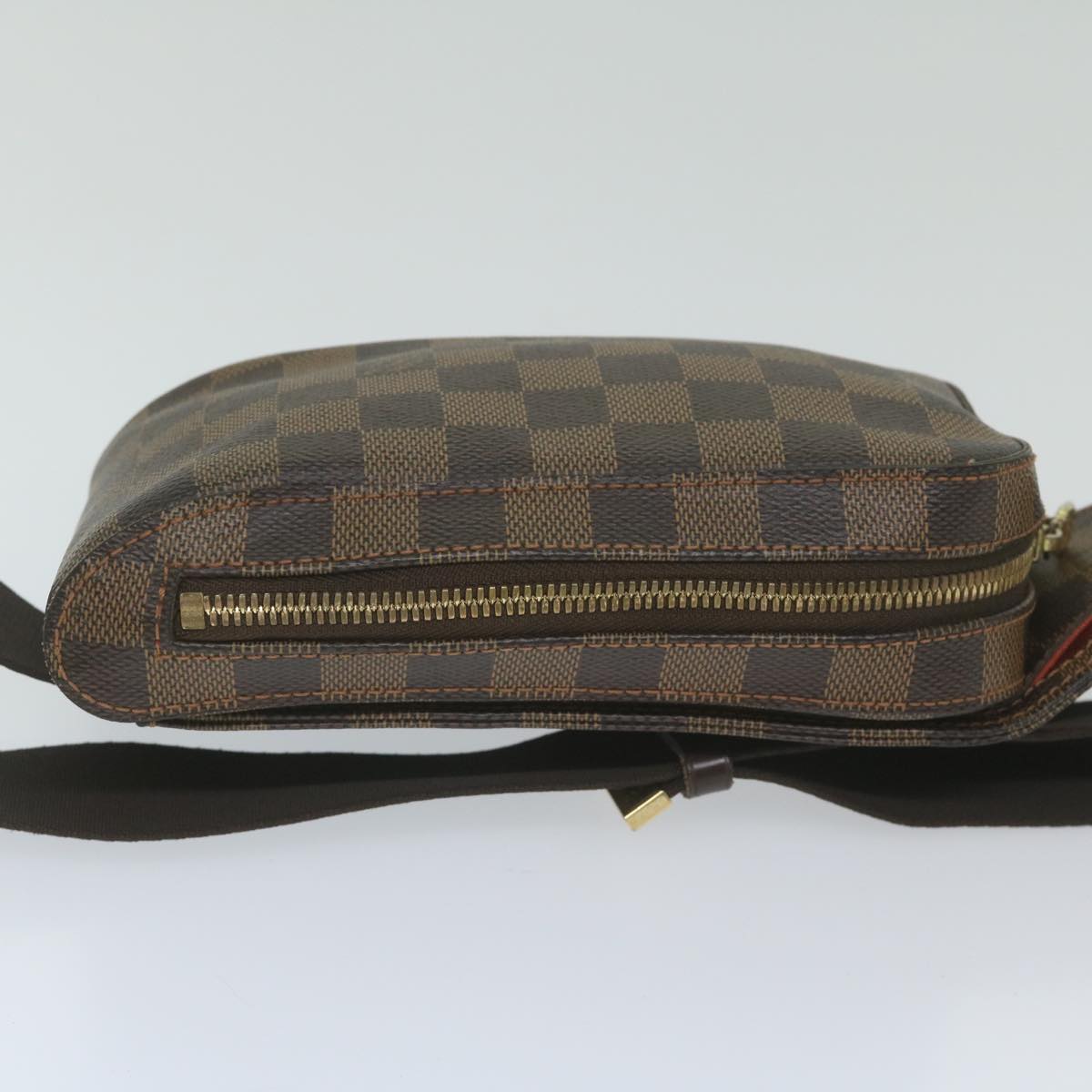 LOUIS VUITTON Damier Ebene Geronimos Shoulder Bag N51994 LV Auth 60491