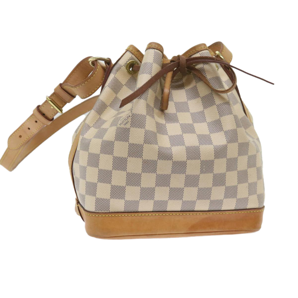 LOUIS VUITTON Damier Azur Noe BB Shoulder Bag N41220 LV Auth 60506A