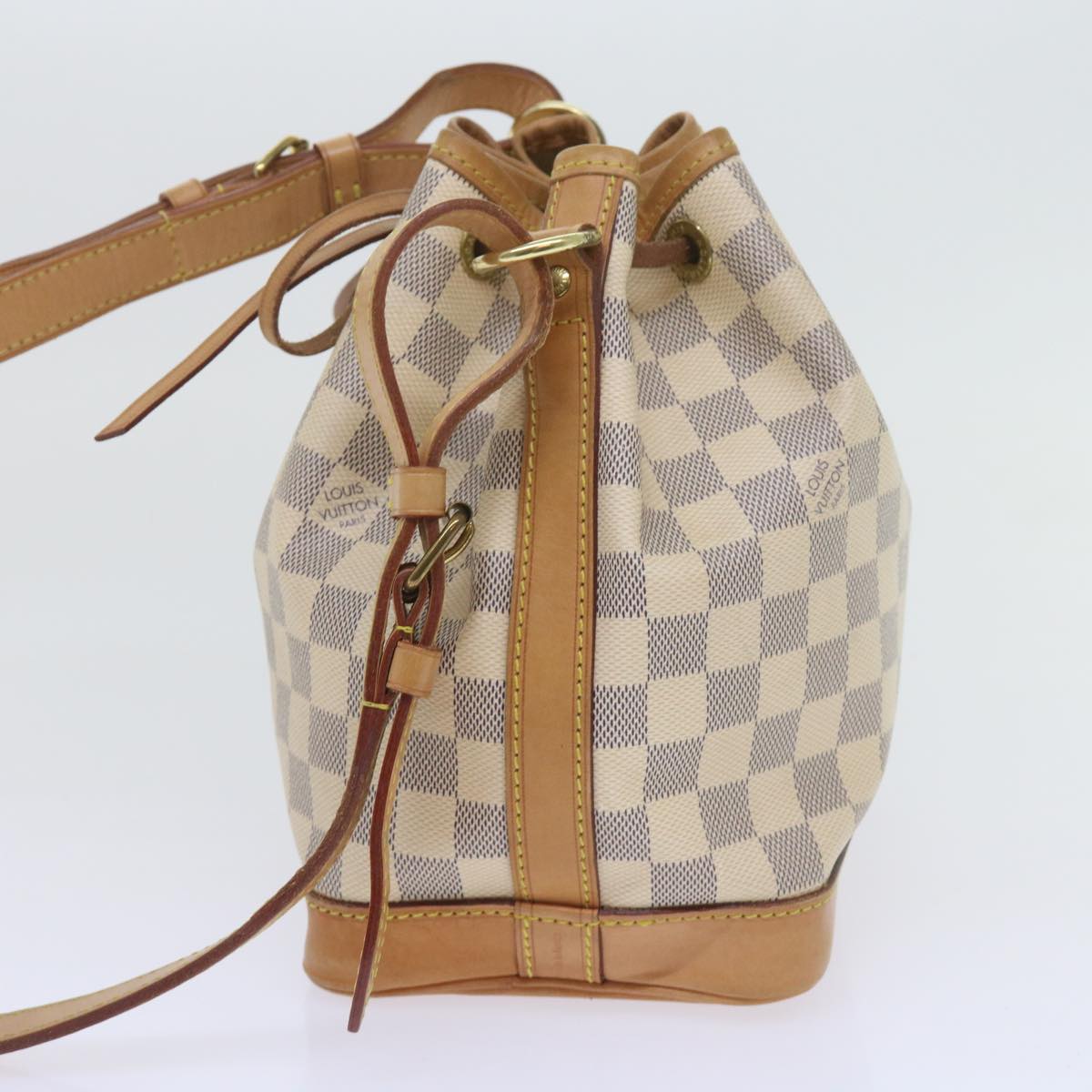 LOUIS VUITTON Damier Azur Noe BB Shoulder Bag N41220 LV Auth 60506A