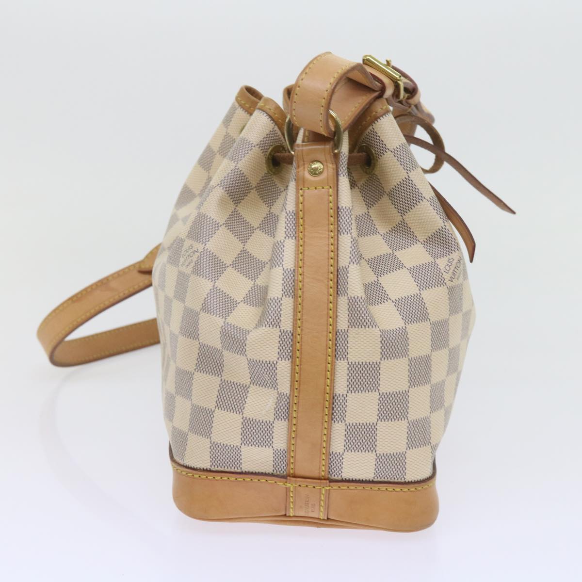 LOUIS VUITTON Damier Azur Noe BB Shoulder Bag N41220 LV Auth 60506A