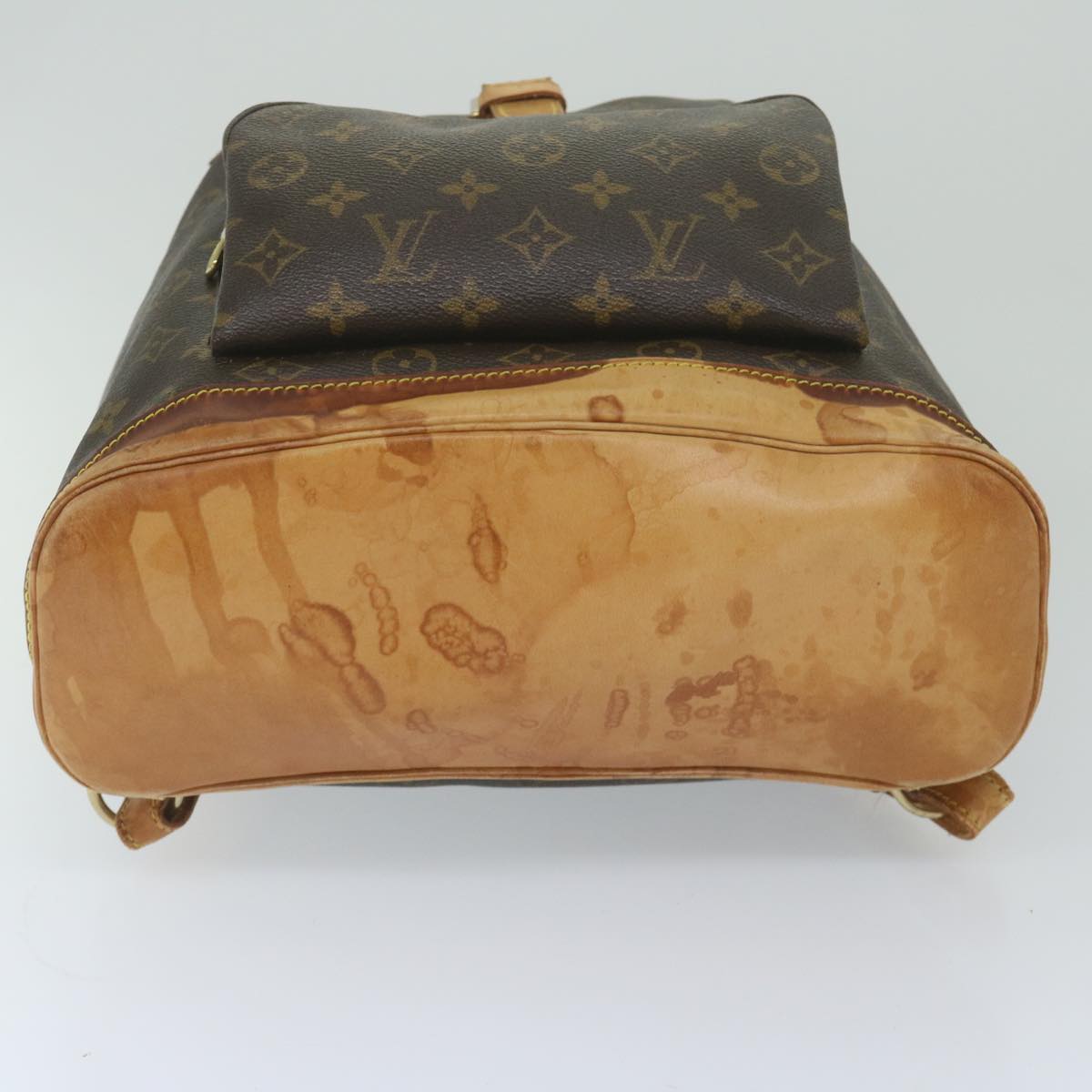 LOUIS VUITTON Monogram Montsouris GM Backpack M51135 LV Auth 60510