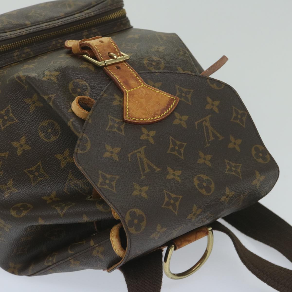 LOUIS VUITTON Monogram Montsouris GM Backpack M51135 LV Auth 60510