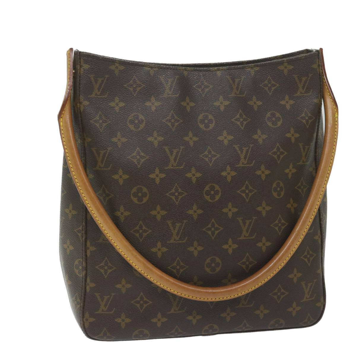 LOUIS VUITTON Monogram Looping GM Shoulder Bag M51145 LV Auth 60514