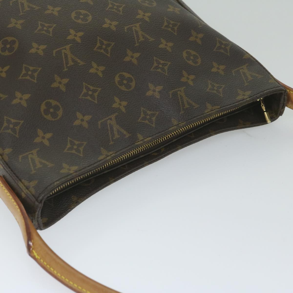 LOUIS VUITTON Monogram Looping GM Shoulder Bag M51145 LV Auth 60514