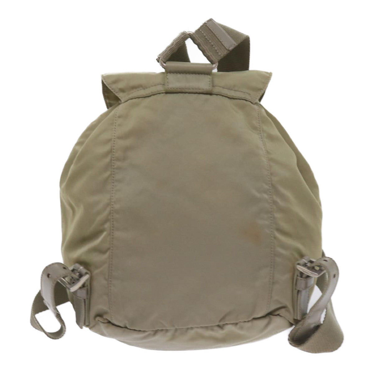 PRADA Backpack Nylon Beige Auth 60532 - 0