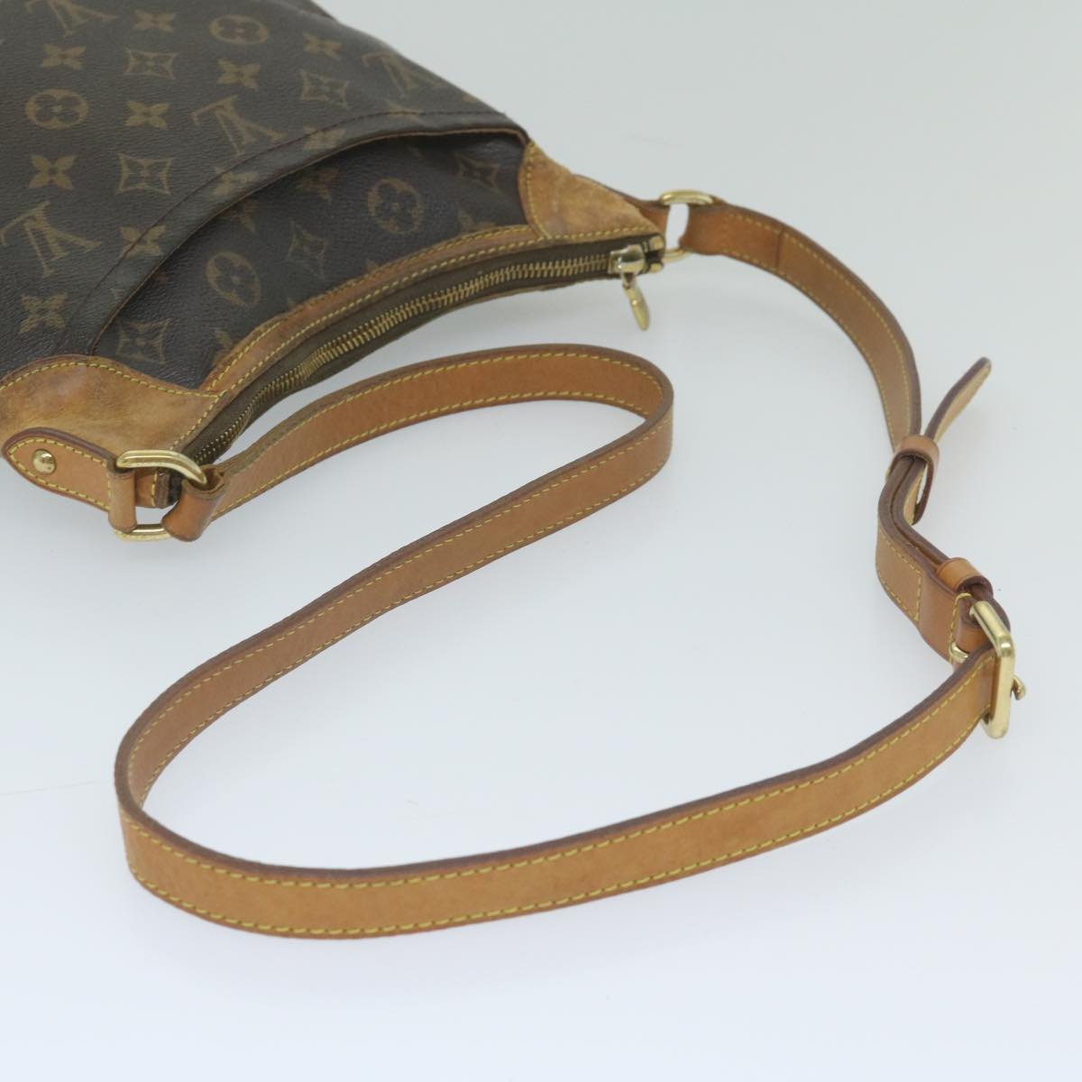 LOUIS VUITTON Monogram Odeon PM Shoulder Bag M56390 LV Auth 60581