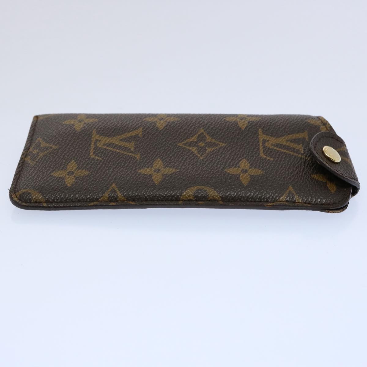 LOUIS VUITTON Monogram Etui Lunette PM Glasses Case M66545 LV Auth 60608