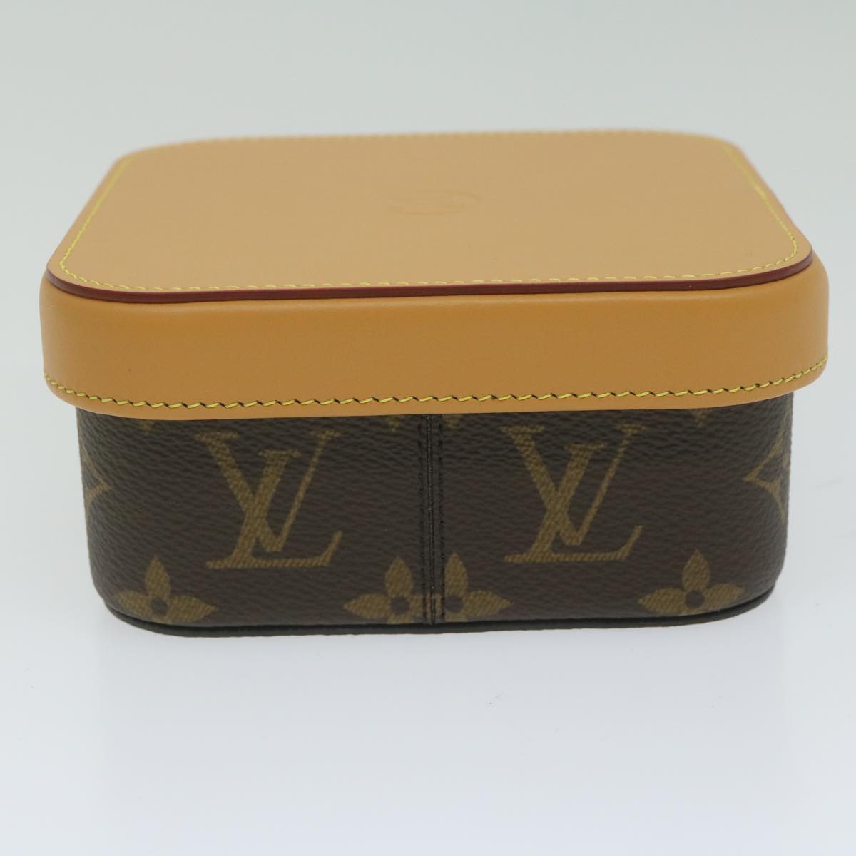 LOUIS VUITTON Monogram Boite Camille MM Jewelry Box GI0018 LV Auth 60609A