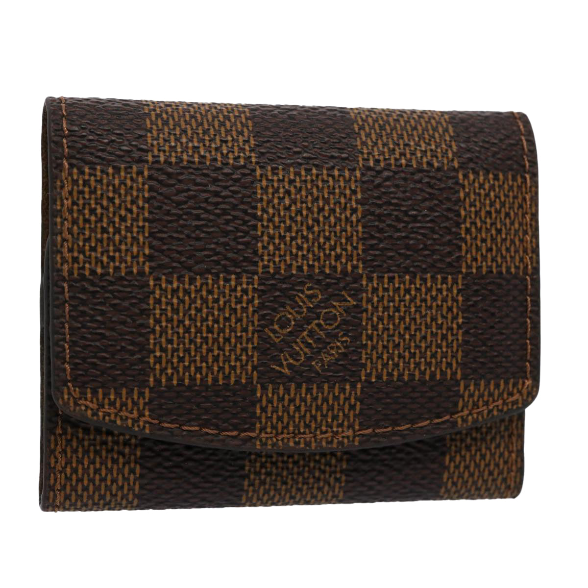 LOUIS VUITTON Damier Ebene Cuff Case M64681 LV Auth 60610