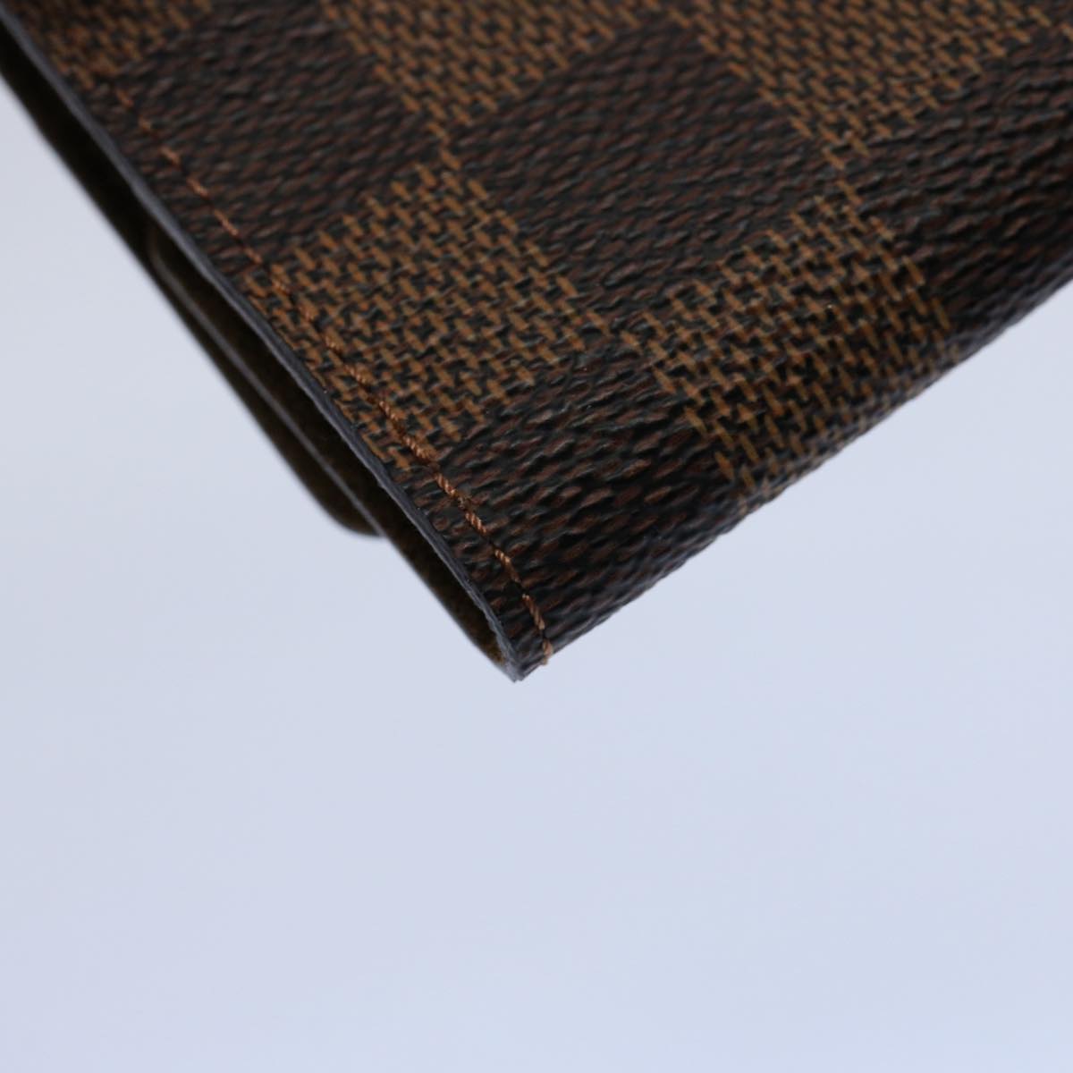 LOUIS VUITTON Damier Ebene Cuff Case M64681 LV Auth 60611