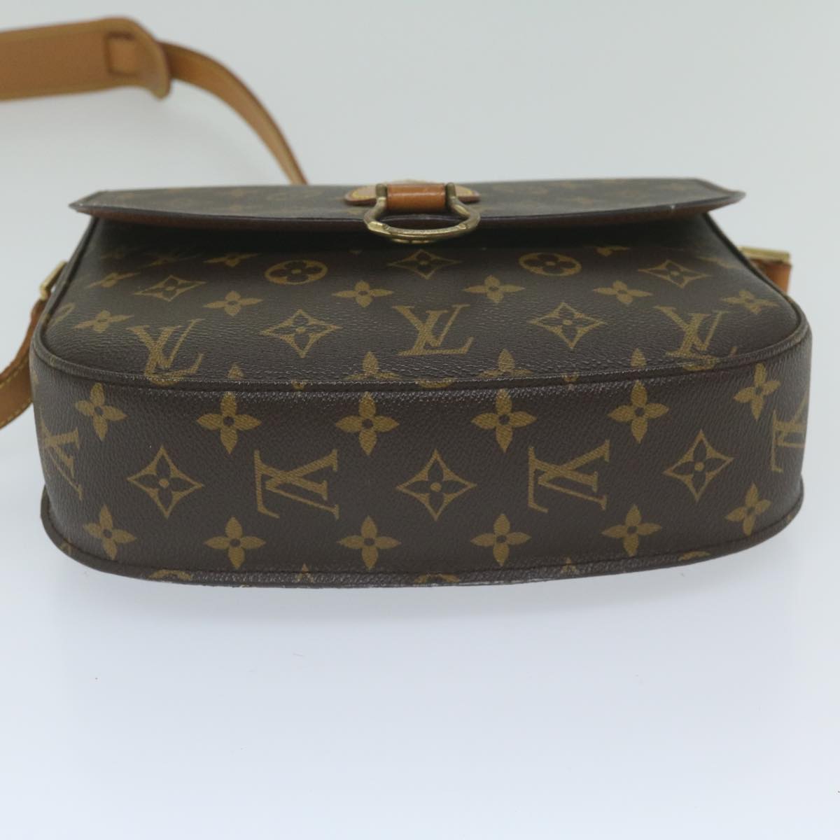 LOUIS VUITTON Monogram Saint Cloud GM Shoulder Bag M51242 LV Auth 60638