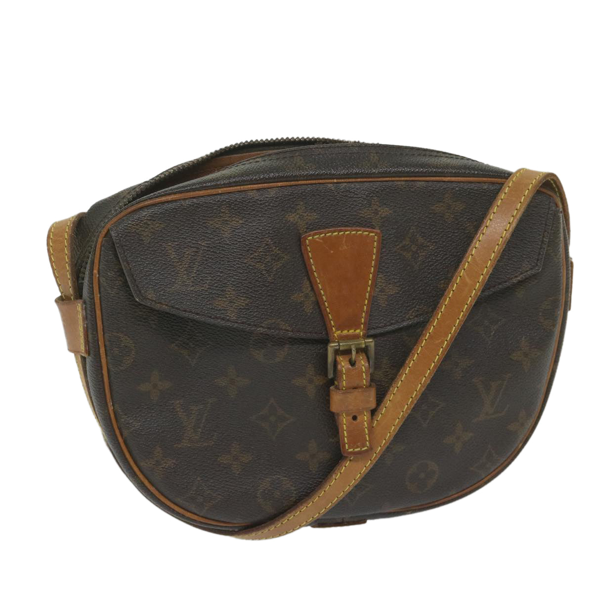 LOUIS VUITTON Monogram Jeune Fille MM Shoulder Bag M51226 LV Auth 60647