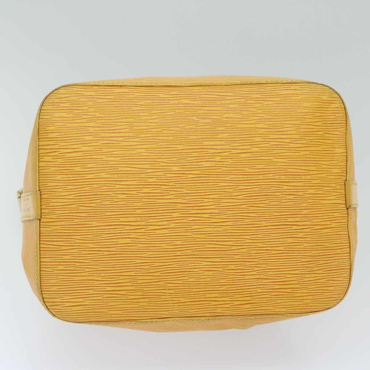 LOUIS VUITTON Epi Petit Noe Shoulder Bag Tassili Yellow M44109 LV Auth 60684