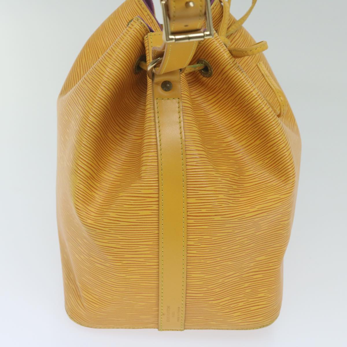 LOUIS VUITTON Epi Petit Noe Shoulder Bag Tassili Yellow M44109 LV Auth 60684