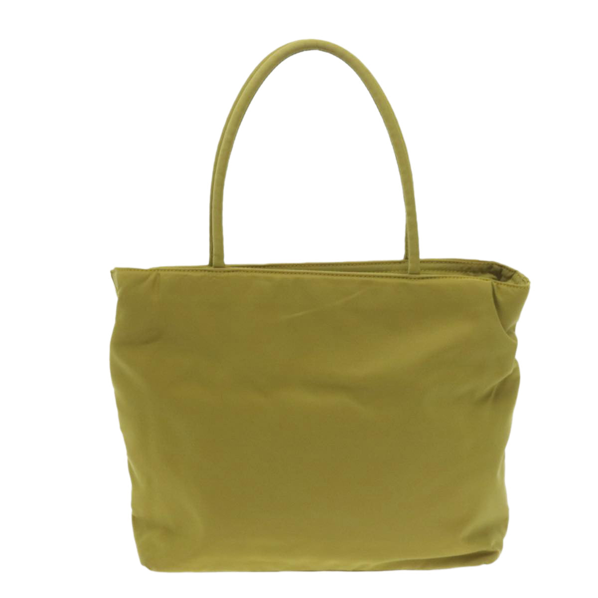 PRADA Tote Bag Nylon Green Auth 60701