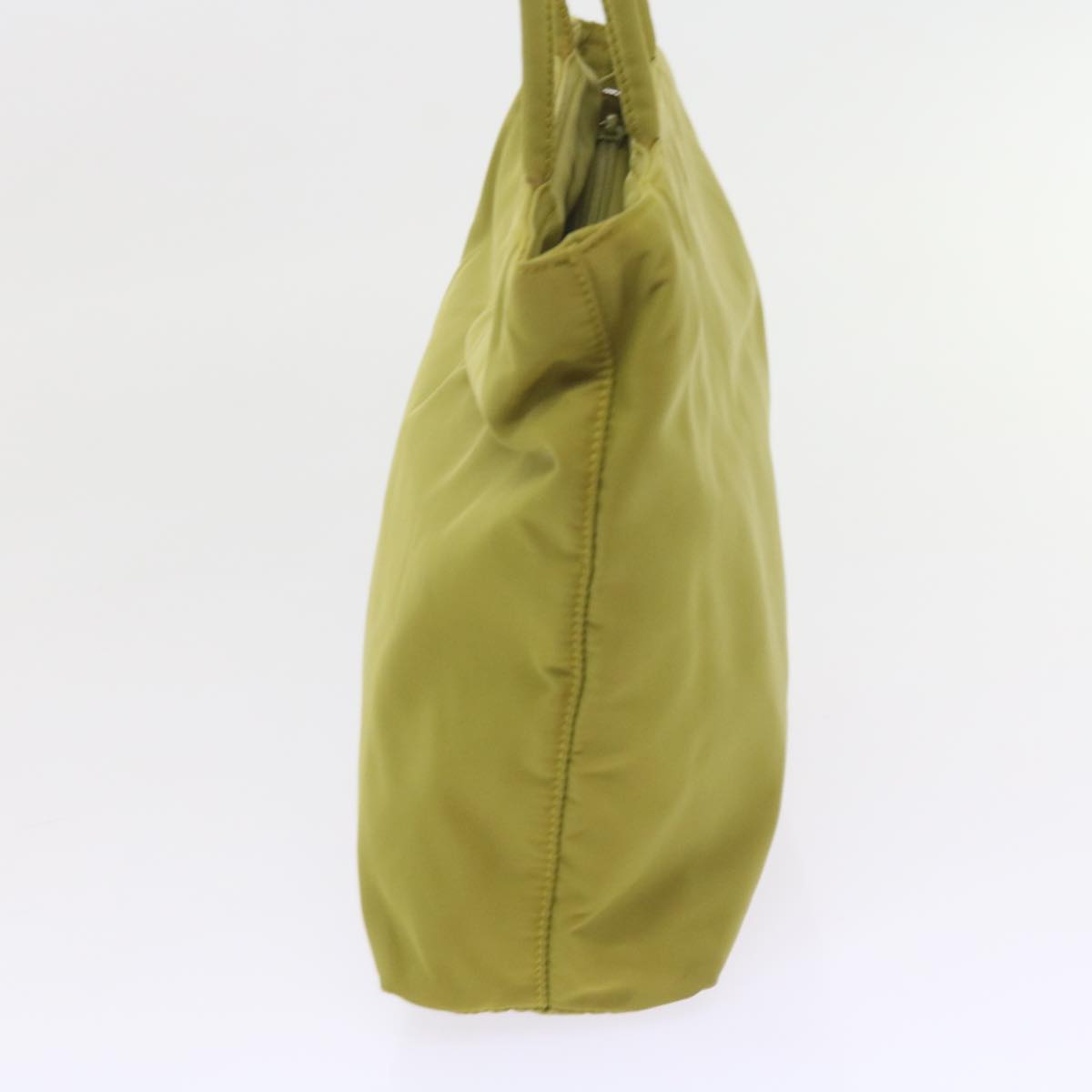 PRADA Tote Bag Nylon Green Auth 60701