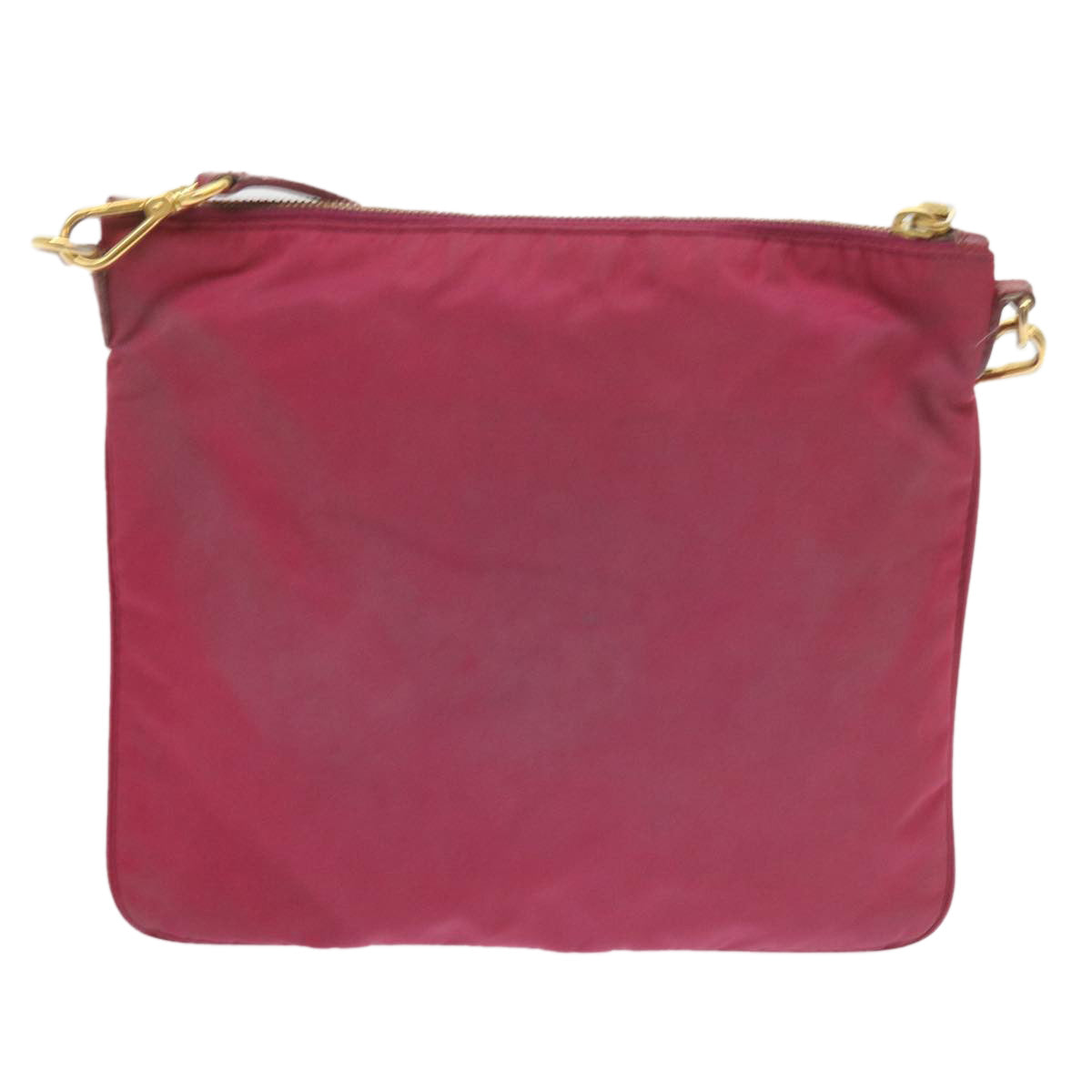 PRADA Shoulder Bag Nylon Pink Auth 60702