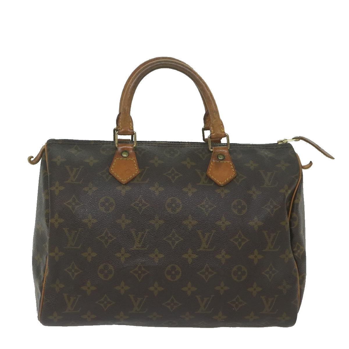 LOUIS VUITTON Monogram Speedy 30 Hand Bag M41526 LV Auth 60706