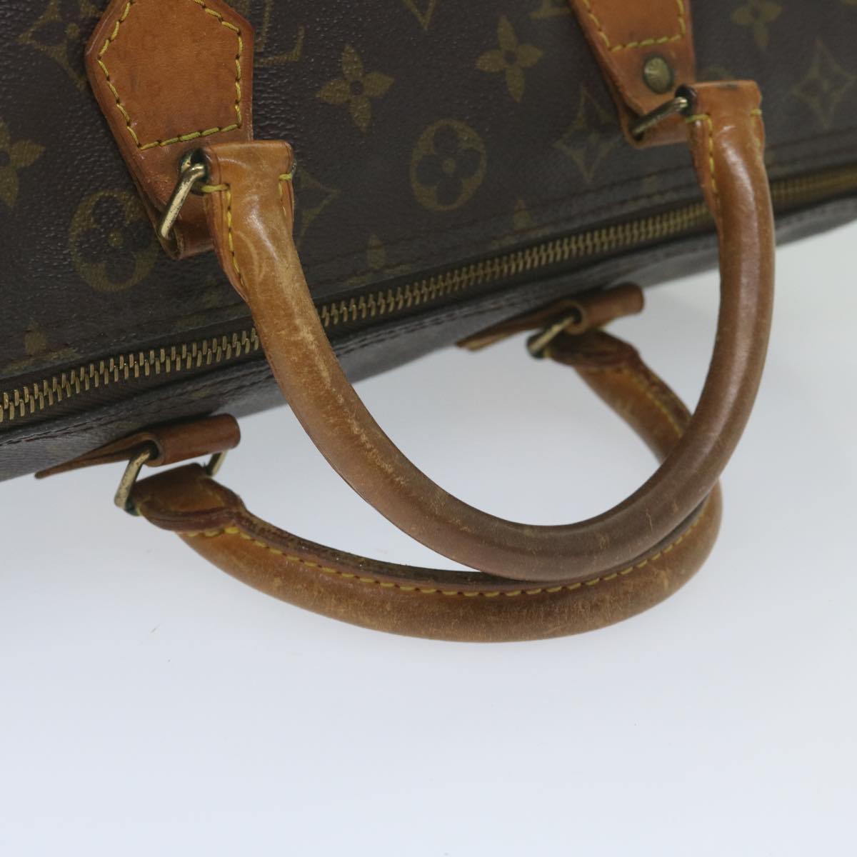 LOUIS VUITTON Monogram Speedy 30 Hand Bag M41526 LV Auth 60706