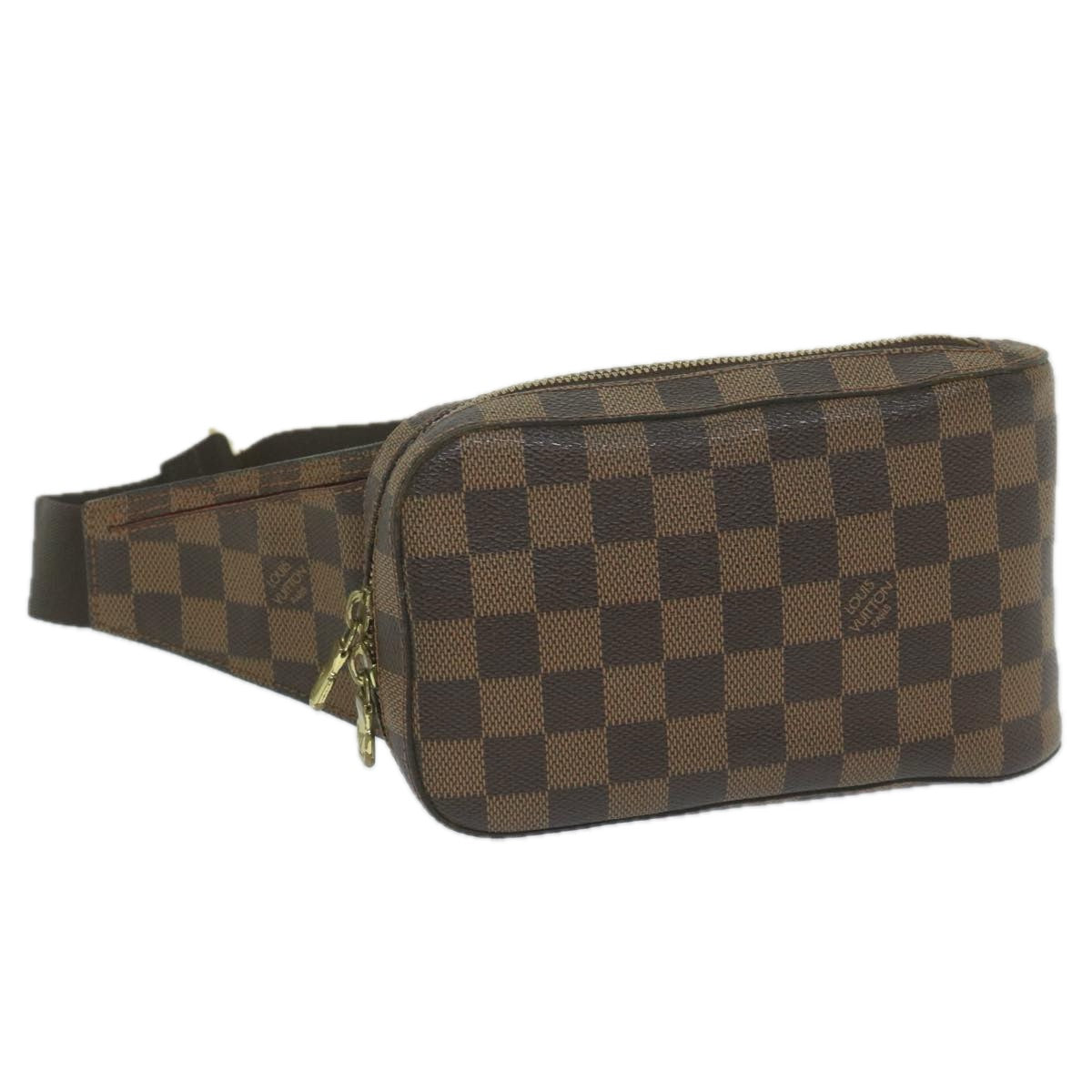 LOUIS VUITTON Damier Ebene Geronimos Shoulder Bag N51994 LV Auth 60730