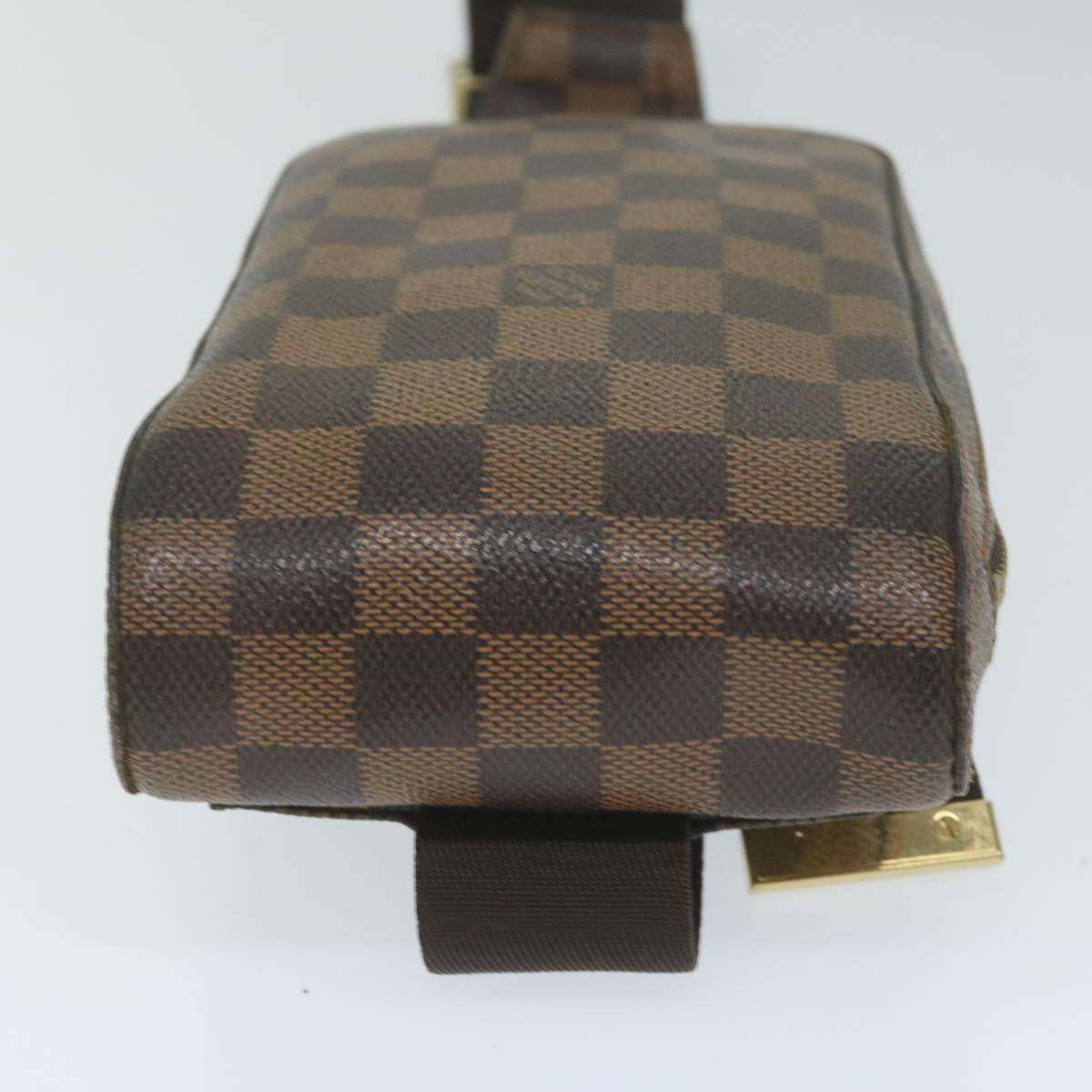 LOUIS VUITTON Damier Ebene Geronimos Shoulder Bag N51994 LV Auth 60730