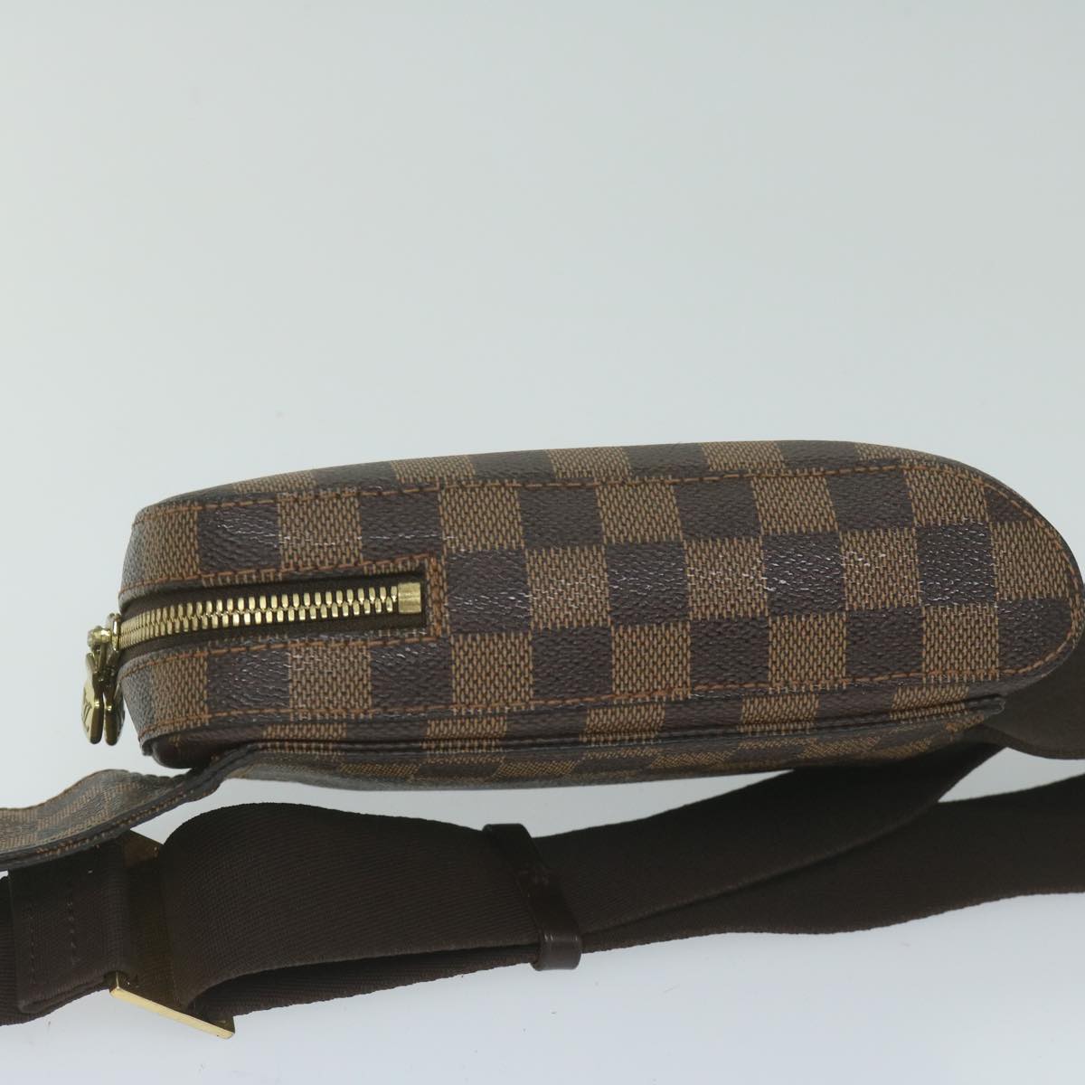 LOUIS VUITTON Damier Ebene Geronimos Shoulder Bag N51994 LV Auth 60730