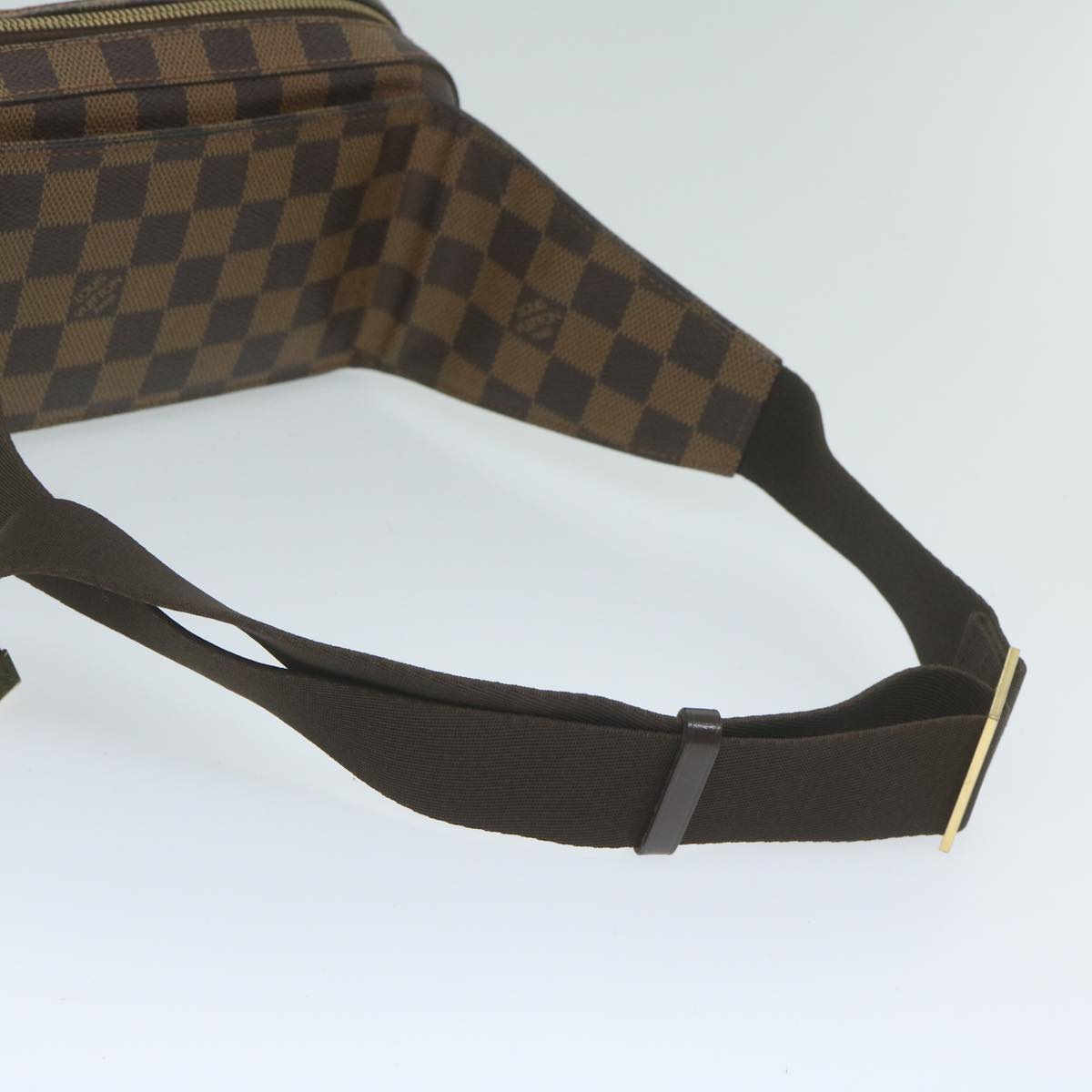 LOUIS VUITTON Damier Ebene Geronimos Shoulder Bag N51994 LV Auth 60730