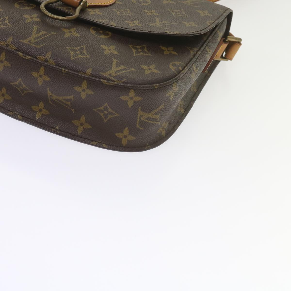 LOUIS VUITTON Monogram Saint Cloud GM Shoulder Bag M51242 LV Auth 60731