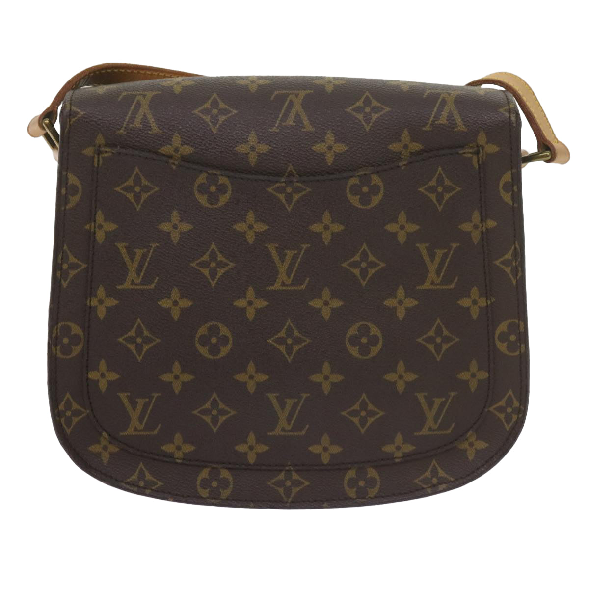 LOUIS VUITTON Monogram Saint Cloud GM Shoulder Bag M51242 LV Auth 60731