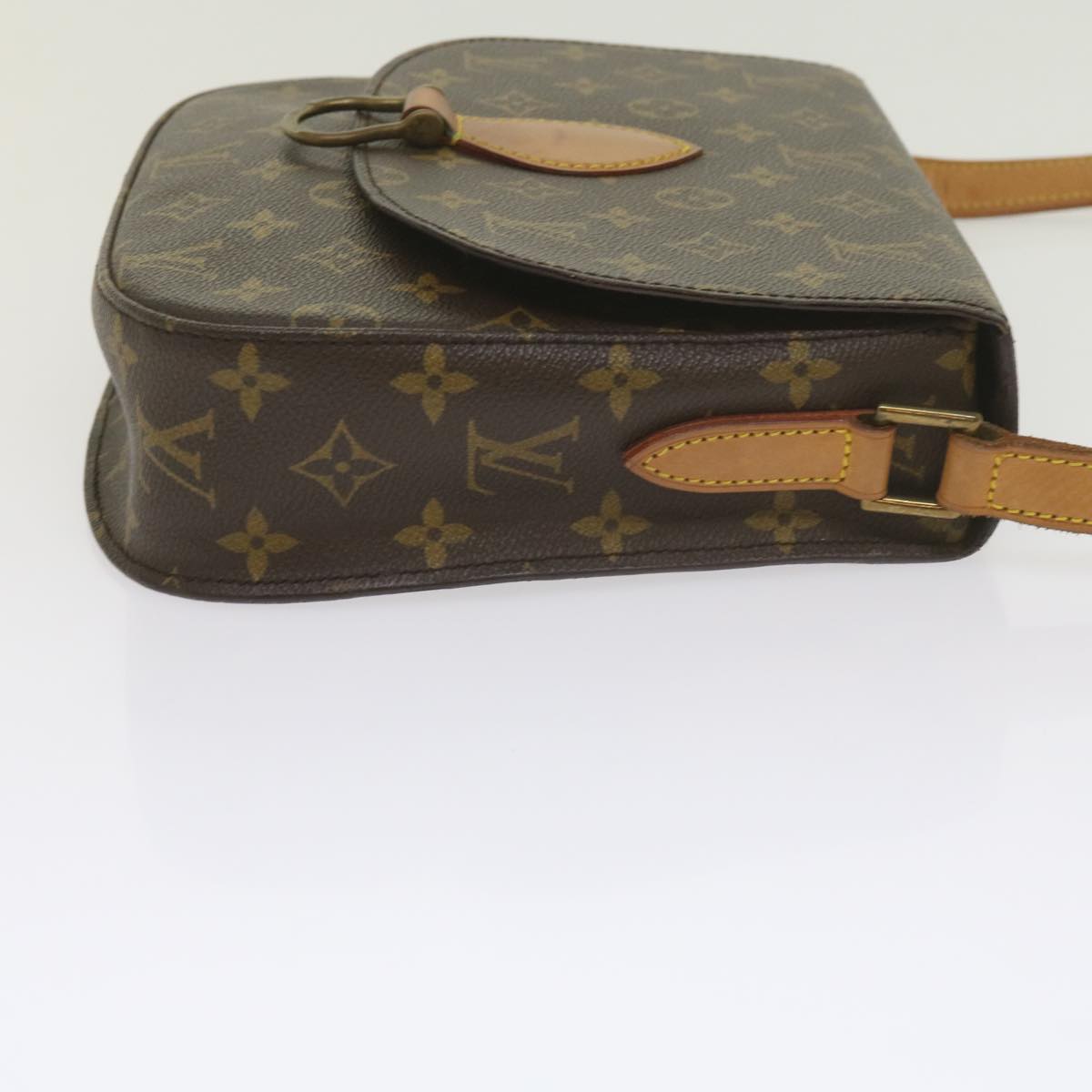 LOUIS VUITTON Monogram Saint Cloud GM Shoulder Bag M51242 LV Auth 60731