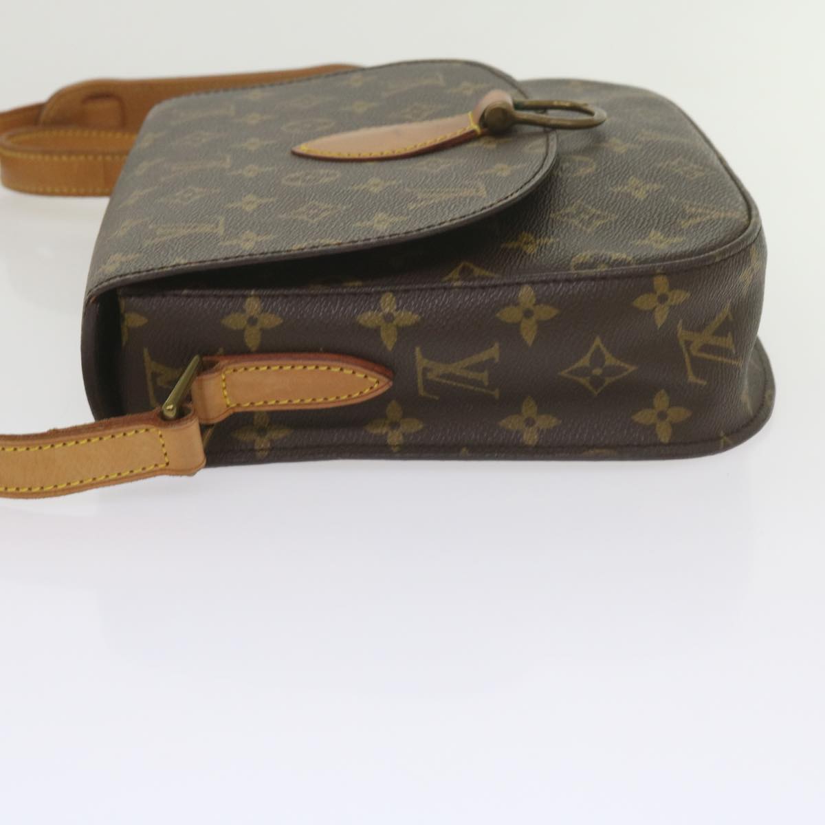 LOUIS VUITTON Monogram Saint Cloud GM Shoulder Bag M51242 LV Auth 60731