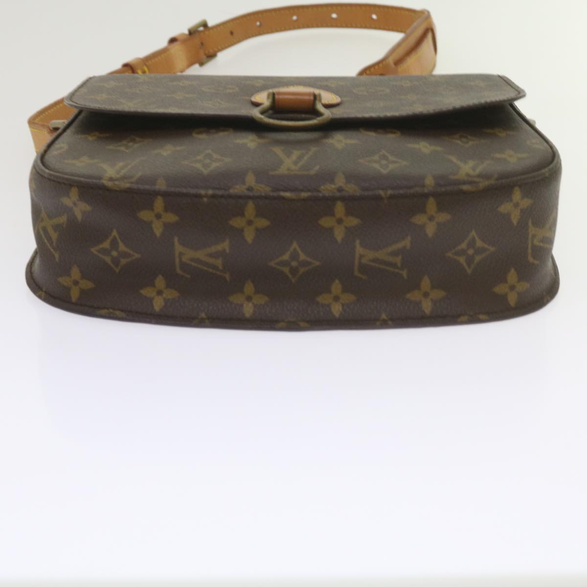 LOUIS VUITTON Monogram Saint Cloud GM Shoulder Bag M51242 LV Auth 60731