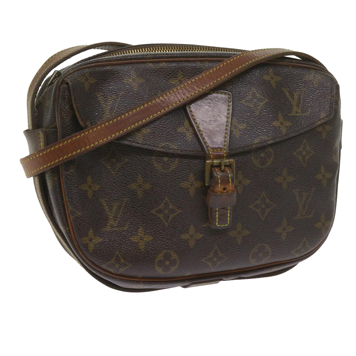 LOUIS VUITTON Monogram Jeune Fille MM Shoulder Bag M51226 LV Auth 60734