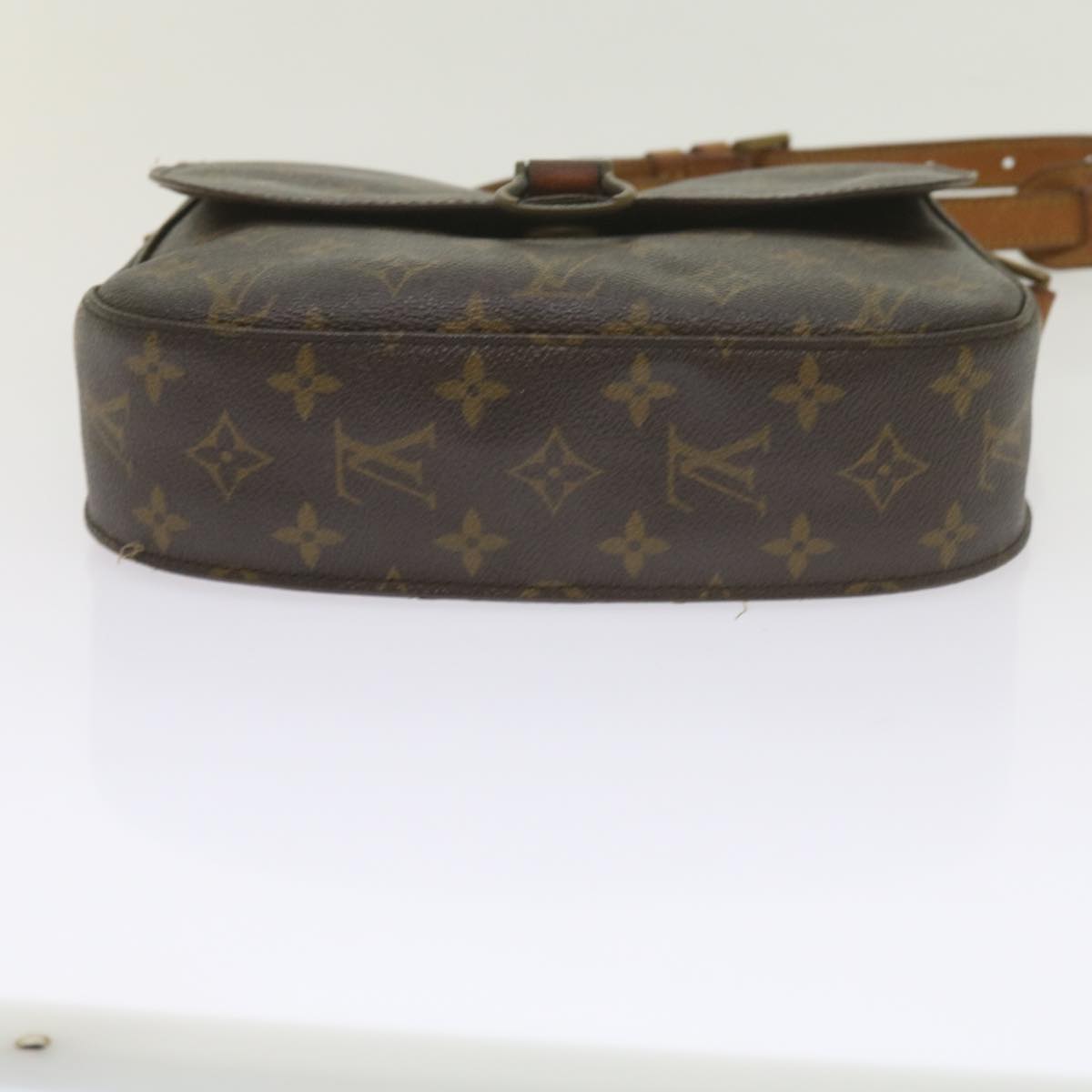 LOUIS VUITTON Monogram Saint Cloud GM Shoulder Bag M51242 LV Auth 60739