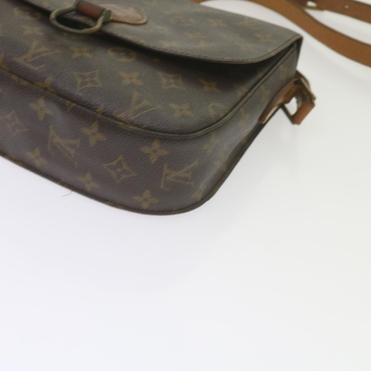 LOUIS VUITTON Monogram Saint Cloud GM Shoulder Bag M51242 LV Auth 60739