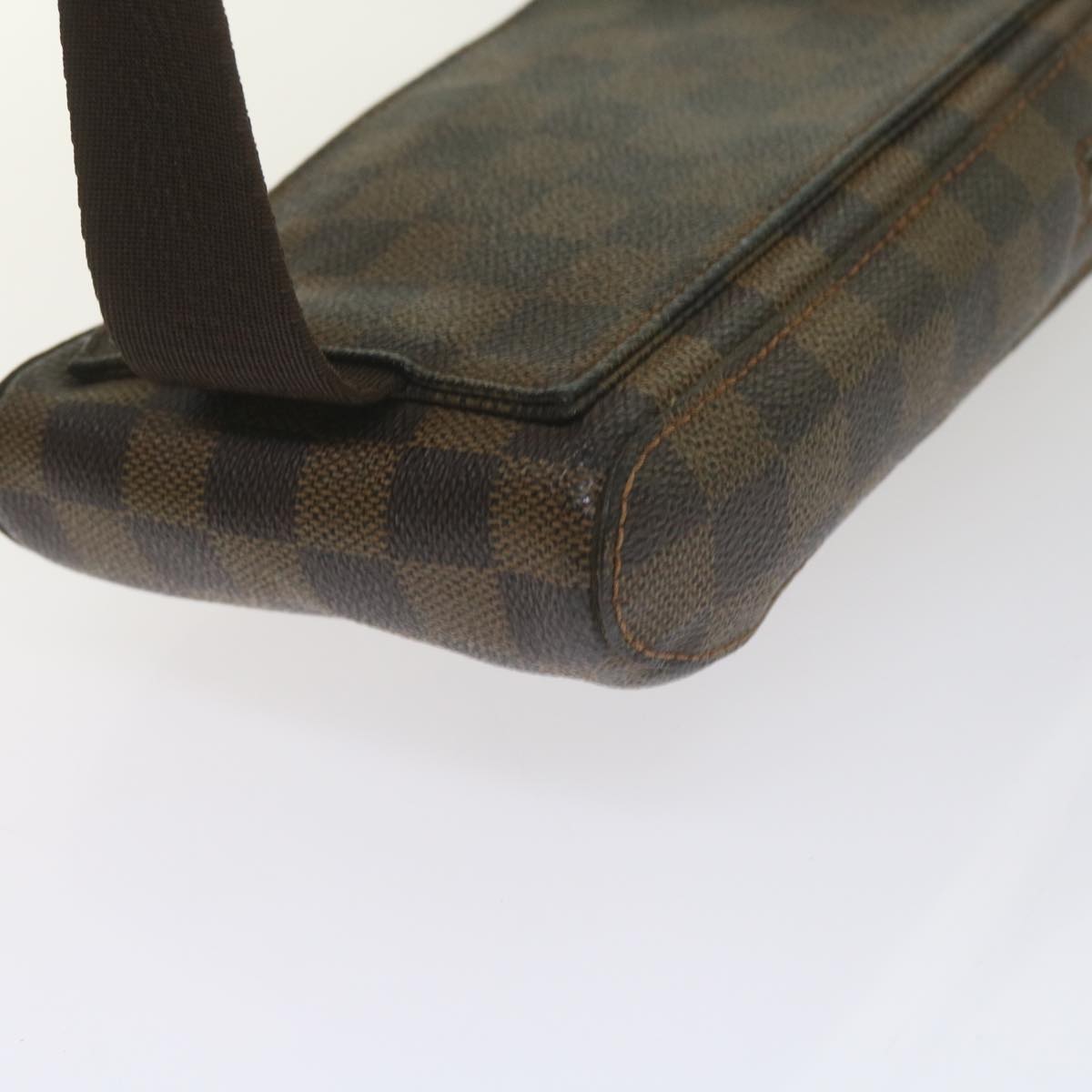 LOUIS VUITTON Damier Ebene Geronimos Shoulder Bag N51994 LV Auth 60750